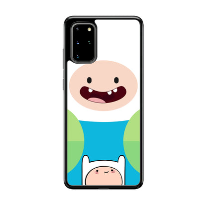 Fin Adventure Time Smiling Face Samsung Galaxy S20 Plus Case