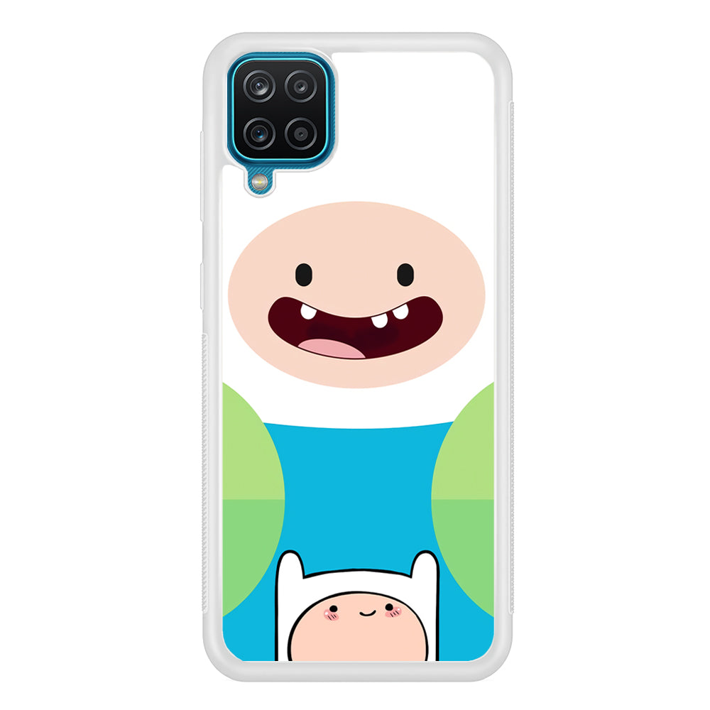Fin Adventure Time Smiling Face Samsung Galaxy A12 Case