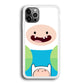 Fin Adventure Time Smiling Face iPhone 12 Pro Max Case