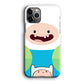 Fin Adventure Time Smiling Face iPhone 12 Pro Max Case