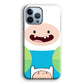 Fin Adventure Time Smiling Face iPhone 13 Pro Case