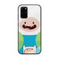 Fin Adventure Time Smiling Face Samsung Galaxy S20 Plus Case