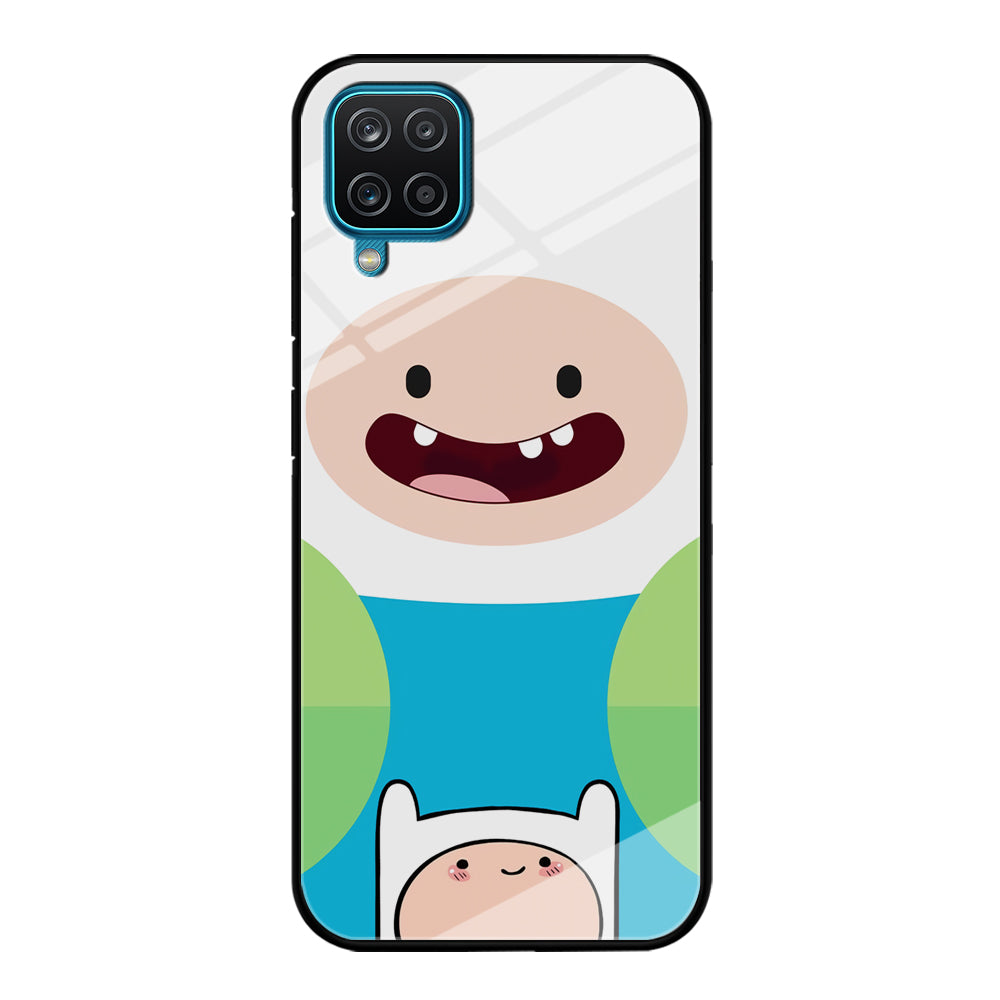 Fin Adventure Time Smiling Face Samsung Galaxy A12 Case