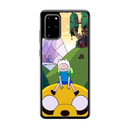 Fin And Jake Adventure Time Sad Moment Samsung Galaxy S20 Plus Case