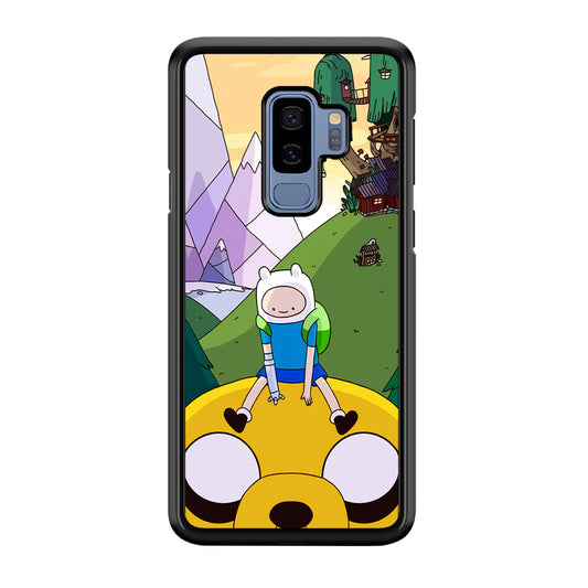 Fin And Jake Adventure Time Sad Moment Samsung Galaxy S9 Plus Case