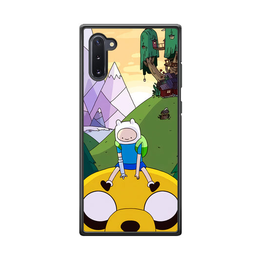 Fin And Jake Adventure Time Sad Moment Samsung Galaxy Note 10 Case