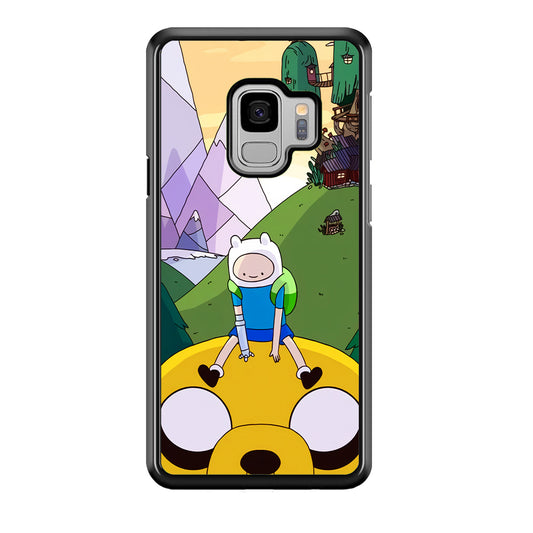 Fin And Jake Adventure Time Sad Moment Samsung Galaxy S9 Case
