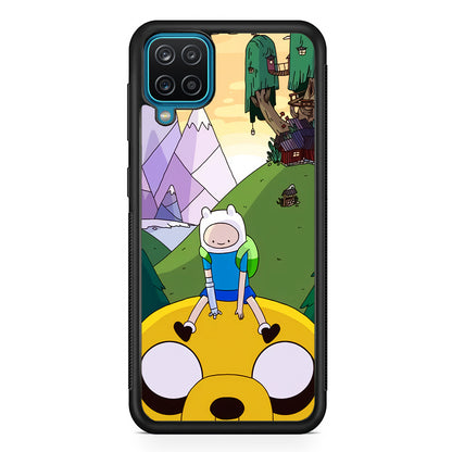 Fin And Jake Adventure Time Sad Moment Samsung Galaxy A12 Case