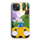 Fin And Jake Adventure Time Sad Moment iPhone 15 Plus Case
