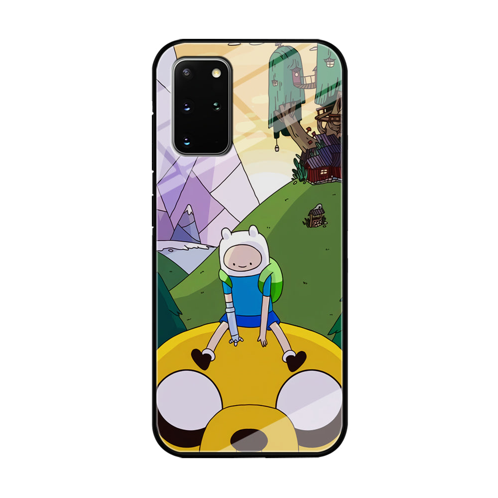 Fin And Jake Adventure Time Sad Moment Samsung Galaxy S20 Plus Case