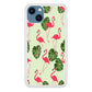 Flamingo Leaf iPhone 15 Plus Case