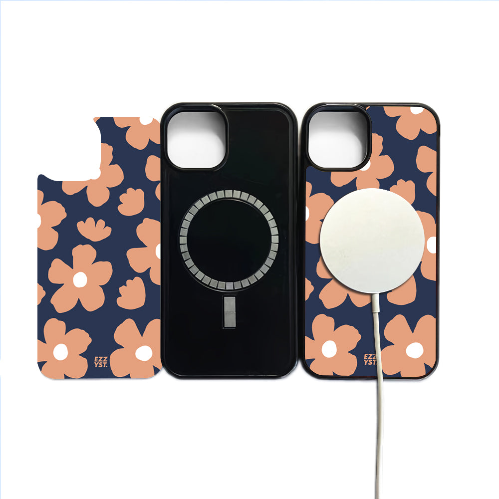 Flowers Blooming Color of The Night Sky Magsafe iPhone Case