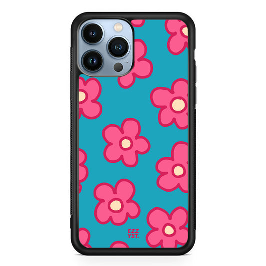 Flowers Blooming Fabulous Pink Magsafe iPhone Case