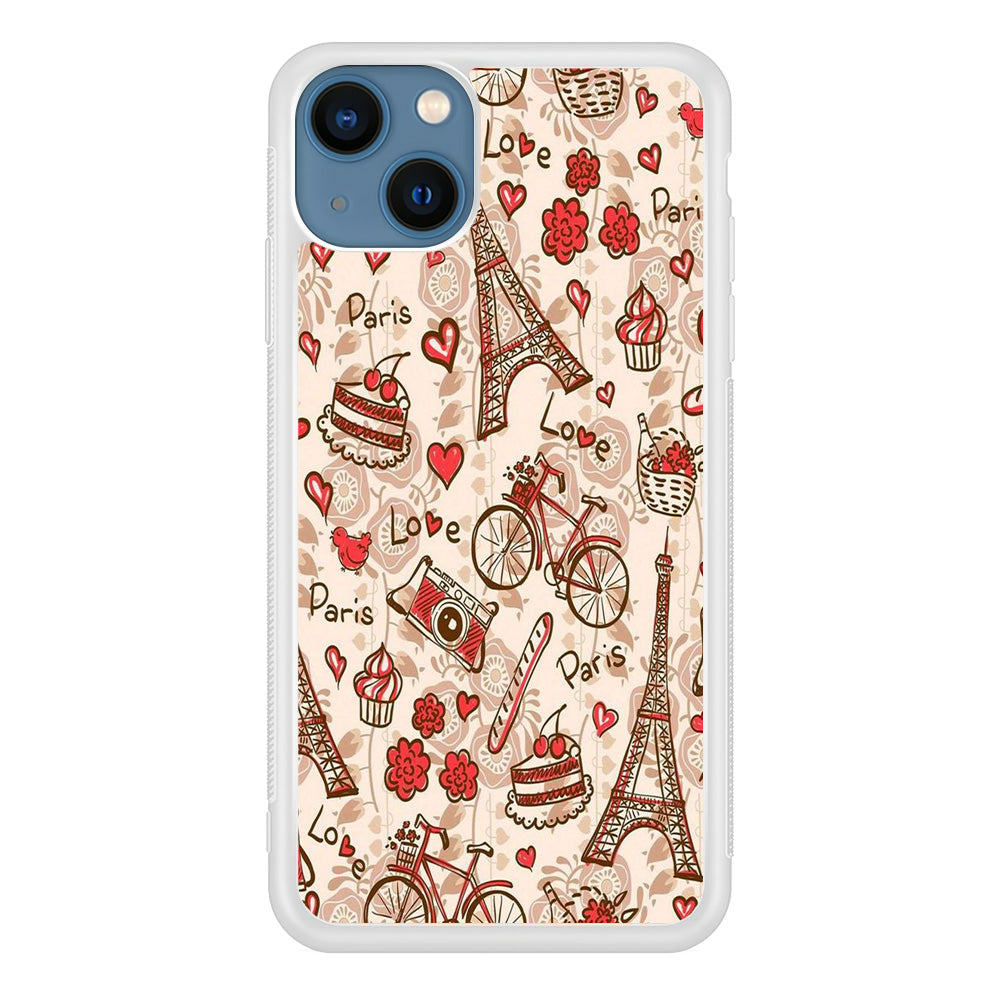 Flowers Beauty In Paris Wallpaper iPhone 15 Plus Case