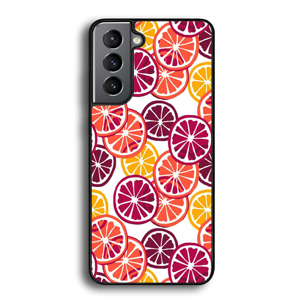 Fruit Fresh Orange Samsung Galaxy S23 Case - Ezzystore