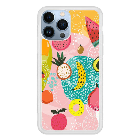 Fruit Mix Dessert iPhone 14 Pro Max Case