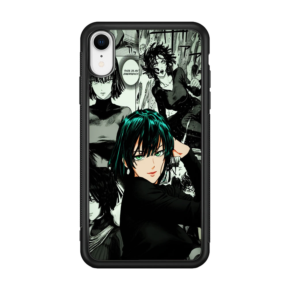 Fubuki One Punch Man Comic iPhone XR Case