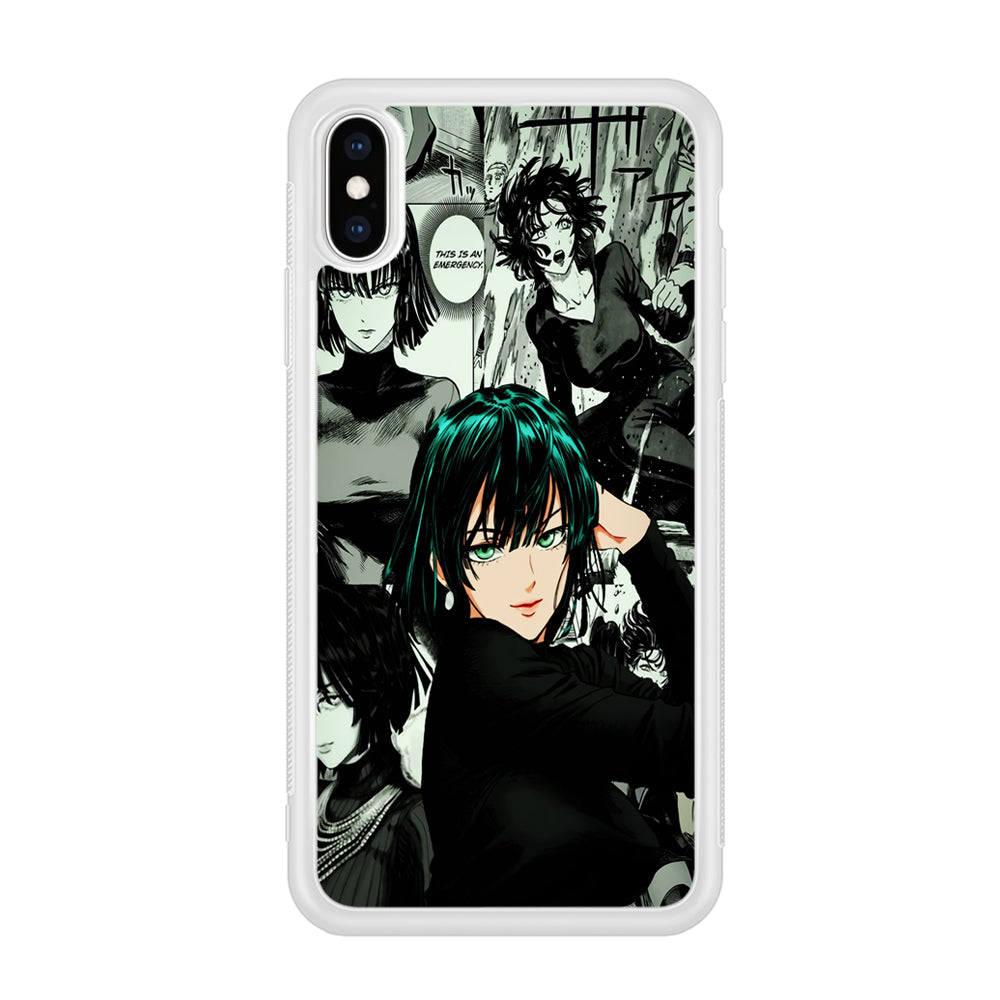 Fubuki One Punch Man Comic iPhone Xs Max Case