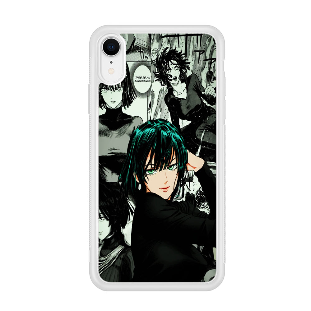 Fubuki One Punch Man Comic iPhone XR Case