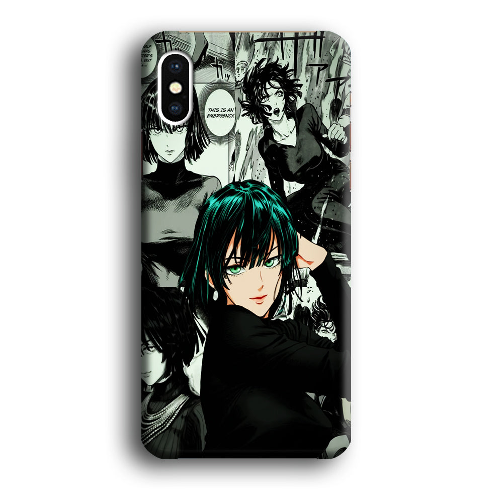 Fubuki One Punch Man Comic iPhone XS Case