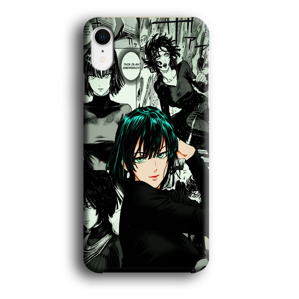 Fubuki One Punch Man Comic iPhone XR Case