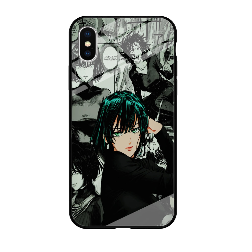 Fubuki One Punch Man Comic iPhone XS Case