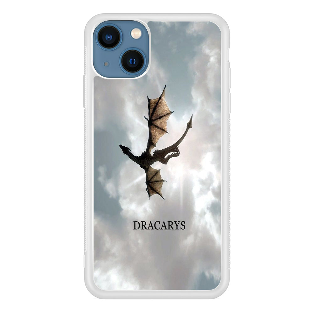 Game Of Thrones Dracarys Dragon Flying In The Sky iPhone 15 Case