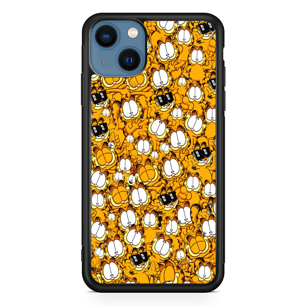 Garfield Doodle iPhone 14 Plus Case