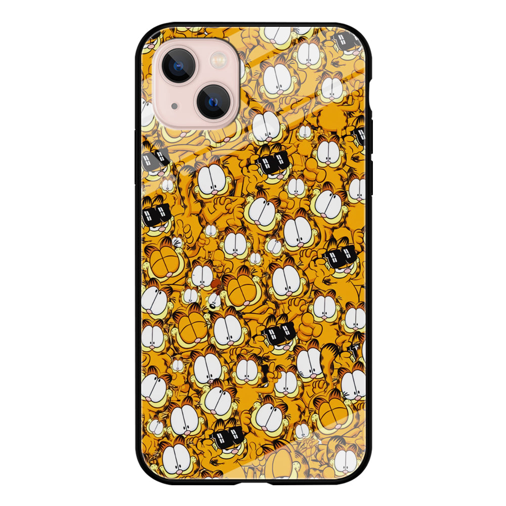 Garfield Doodle iPhone 14 Plus Case