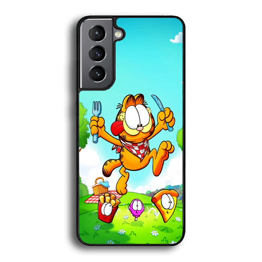 Garfield Lunch Samsung Galaxy S24 Plus Case - Ezzystore