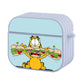 Garfield Lunch Sandwich Hard Plastic Case Cover For Apple Airpods 3