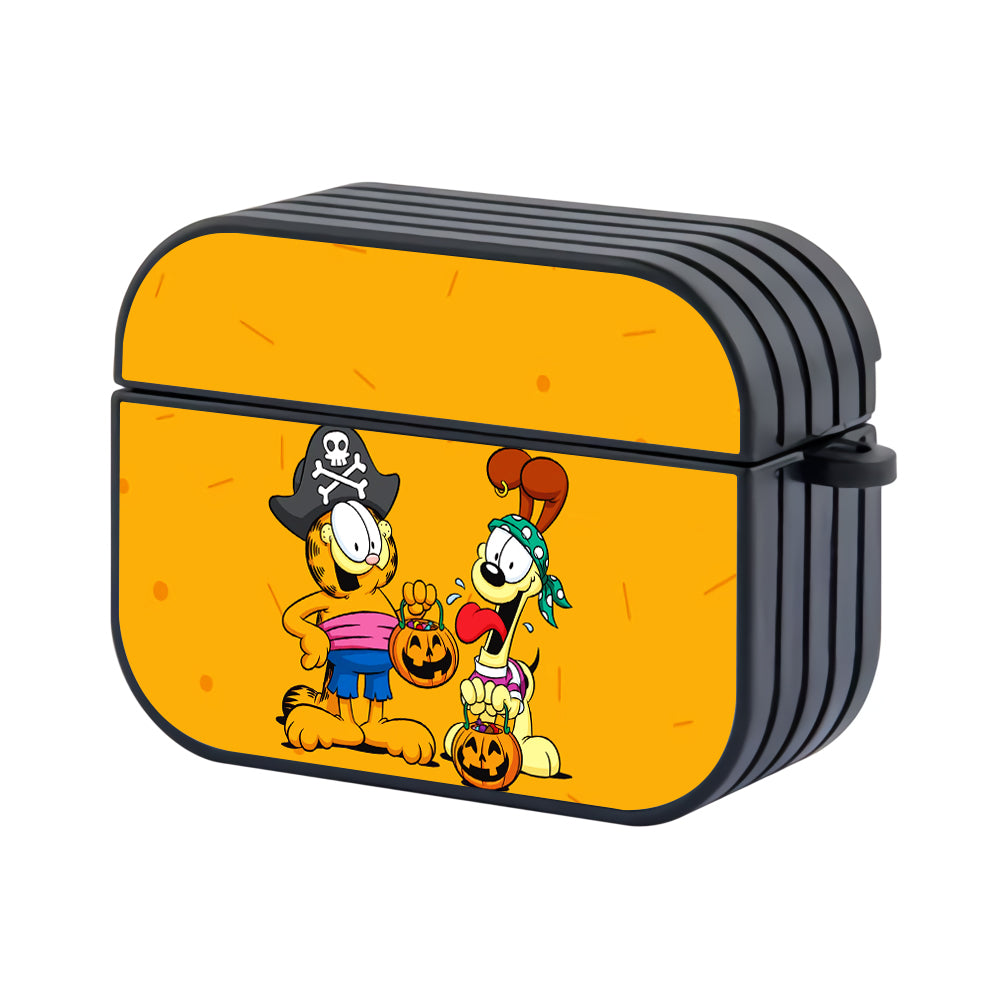 Garfield Odie Pirates Cosplay Hard Plastic Case Cover For Apple Airpods Pro