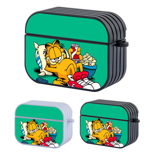 Garfield Relax Time Hard Plastic Case Cover For Apple Airpods Pro