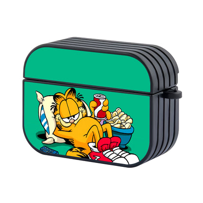 Garfield Relax Time Hard Plastic Case Cover For Apple Airpods Pro