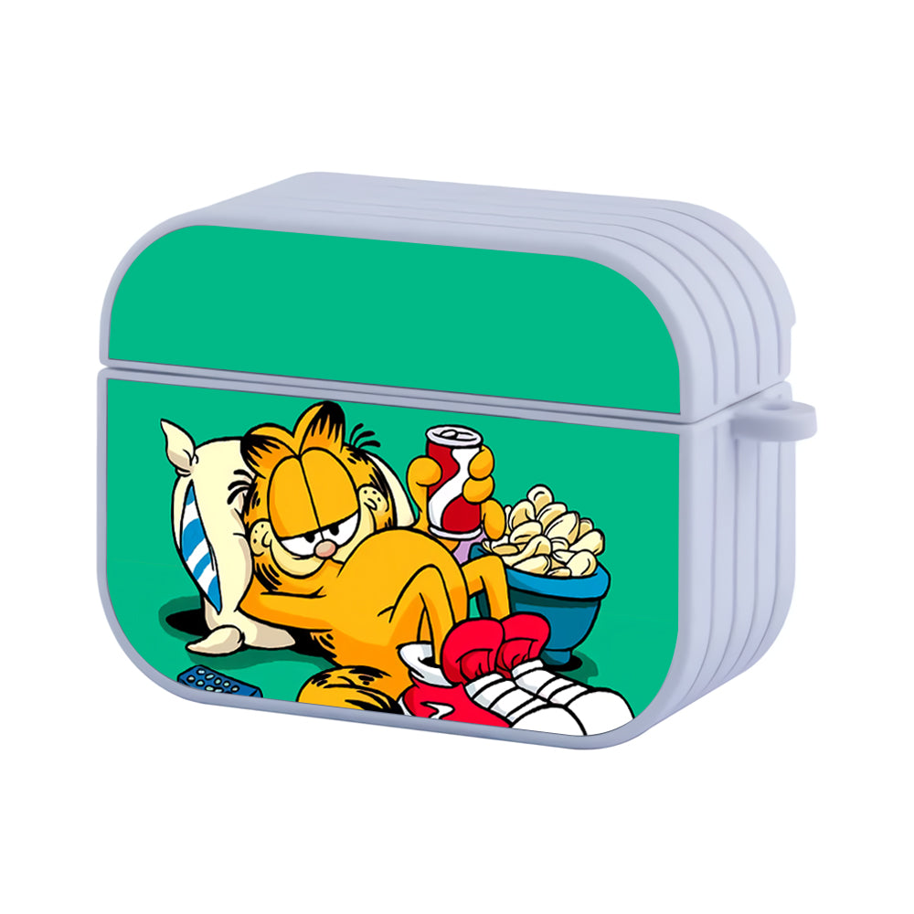 Garfield Relax Time Hard Plastic Case Cover For Apple Airpods Pro