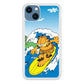 Garfield Surfing iPhone 15 Plus Case