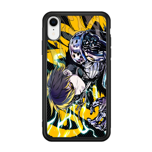 Genos One Punch Man Battle Mode iPhone XR Case