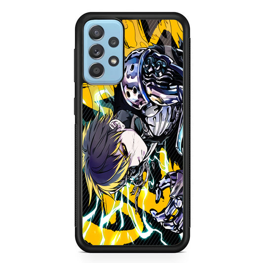 Genos One Punch Man Battle Mode Samsung Galaxy A72 Case