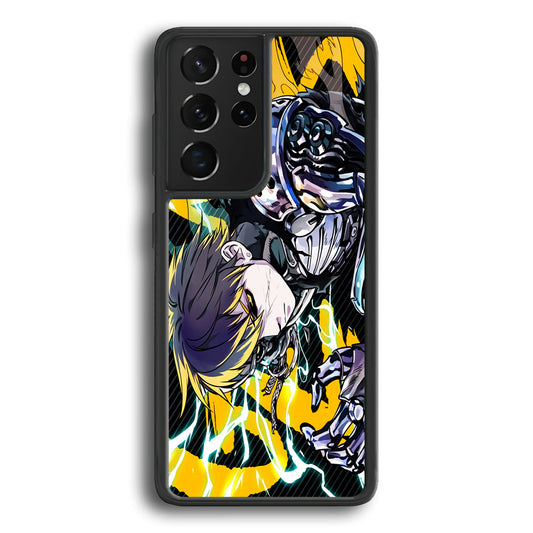 Genos One Punch Man Battle Mode Samsung Galaxy S23 Ultra Case - Ezzystore