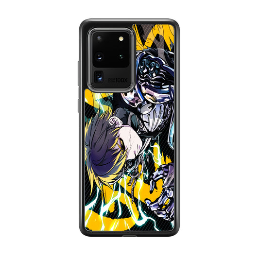 Genos One Punch Man Battle Mode Samsung Galaxy S20 Ultra Case