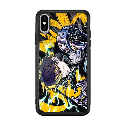 Genos One Punch Man Battle Mode iPhone XS Case