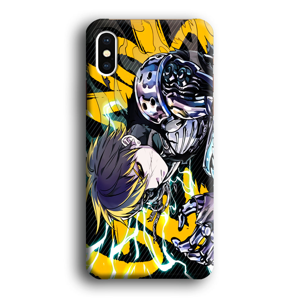 Genos One Punch Man Battle Mode iPhone XS Case