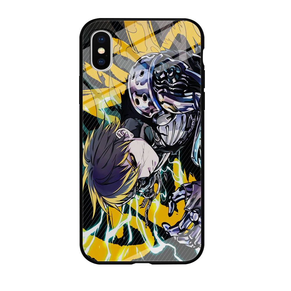 Genos One Punch Man Battle Mode iPhone XS Case