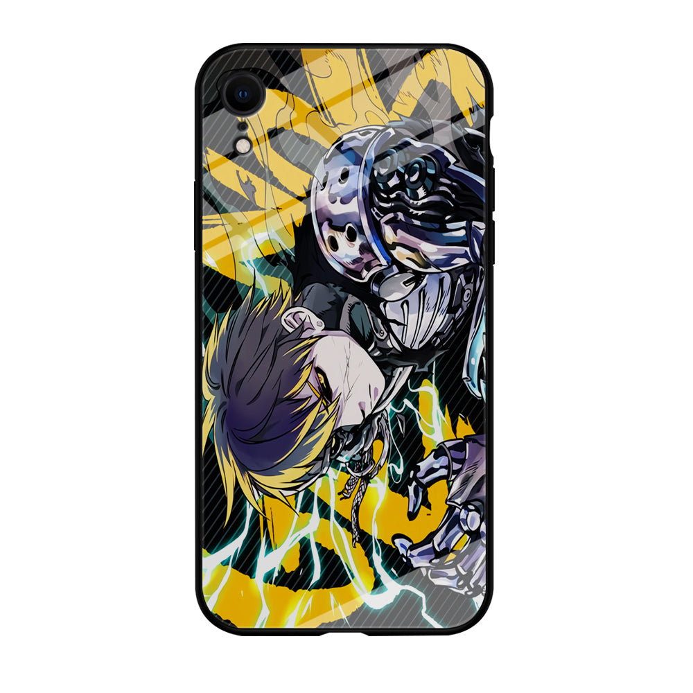 Genos One Punch Man Battle Mode iPhone XR Case