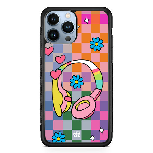 Genre of Rock Sticker Headset of Joy Magsafe iPhone Case