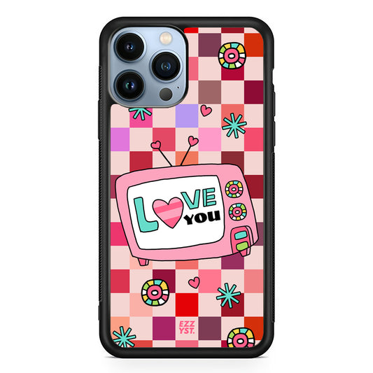 Genre of Rock Sticker Television of Love Magsafe iPhone Case