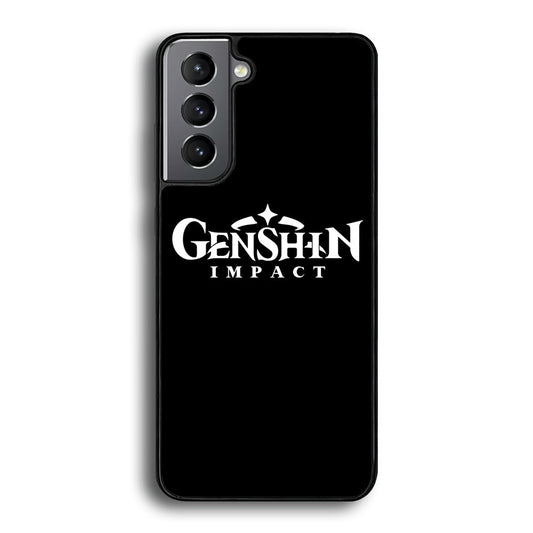 Genshin Impact Logo Black Samsung Galaxy S22 Plus Case - Ezzystore