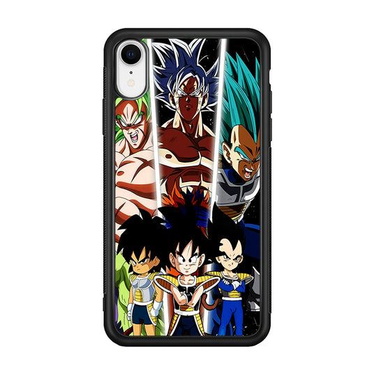 Goku And Brother Transformation iPhone XR Case