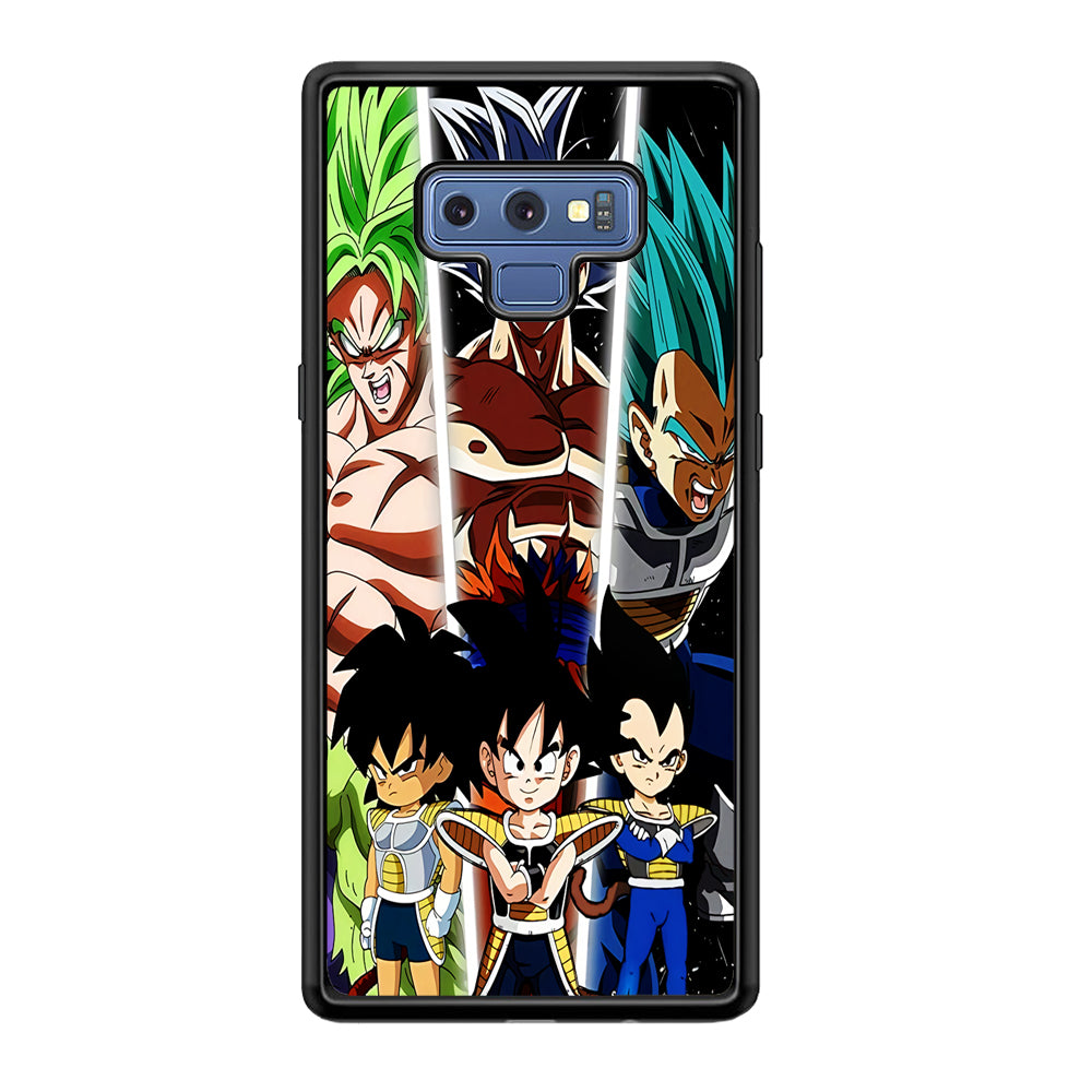 Goku And Brother Transformation Samsung Galaxy Note 9 Case