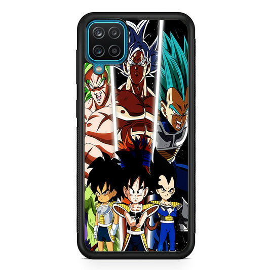 Goku And Brother Transformation Samsung Galaxy A12 Case
